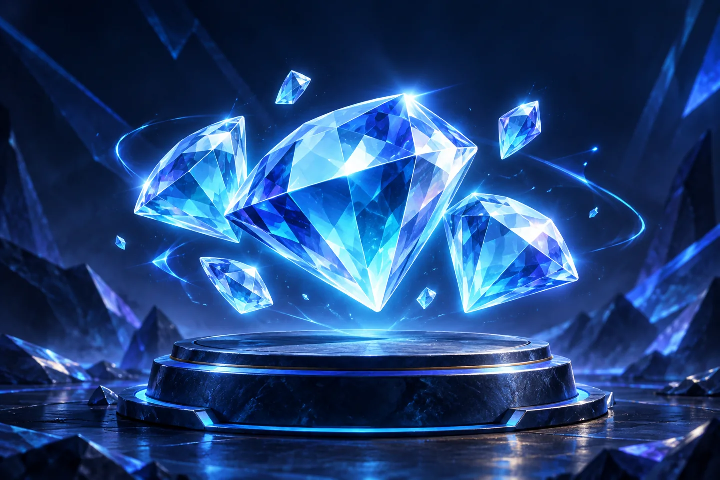 Concept illustration for diamonds guide